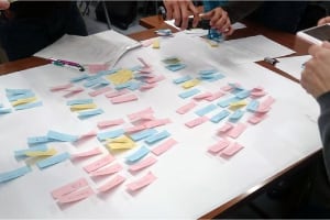 勉強会ワークショップの１コマ